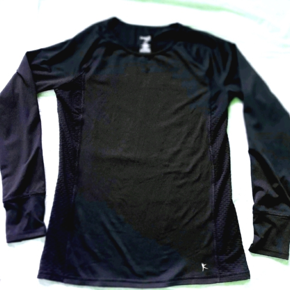 Danskin Now Long Sleeve shirt Top Women's Medium